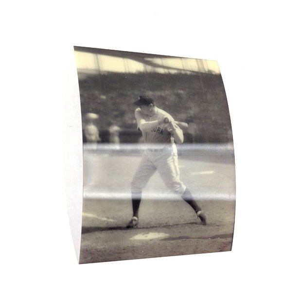 Babe Ruth Baseball New York Yankees Reprint Photo Test 3d 3-d Photograph BW - Picture 3 of 8
